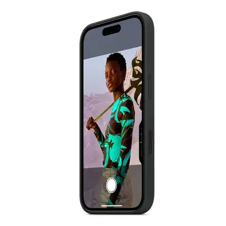 iPhone 16 Plus Silicone Case with MagSafe - Mandarinková