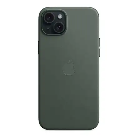 iPhone 15 Plus FineWoven Case with MagSafe-Evergreen