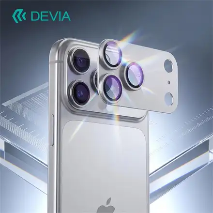 Devia Armour Series Anti-Reflection Lens Protector pro iPhone 18 Pro-Silver