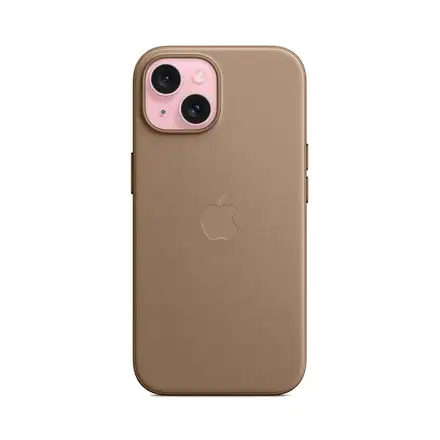 iPhone 15 FineWoven Case with MagSafe-Taupe