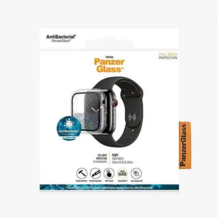 PanzerGlass ochranné sko Full Body AB pro Apple Watch 4/5/6/SE 44mm-Clear