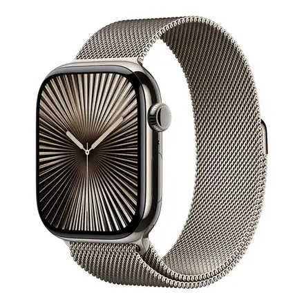 Apple Watch 46mm Natural Milanese Loop - S/M