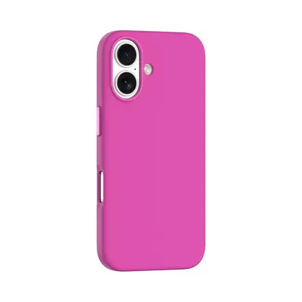 Devia kryt Nature Series Silicone Magnetic Case pro iPhone 16 - Rose Red