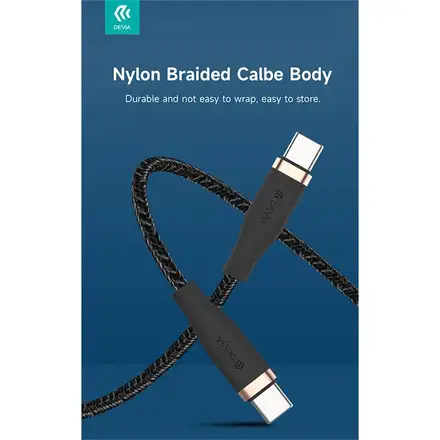 Devia kabel USB-C do USB-C Star Series Cable 1.5m - White