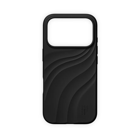 iDeal Fashion Soft Swirl Silicone Case MagSafe iPhone 17 Pro/18 Pro Velvet Black