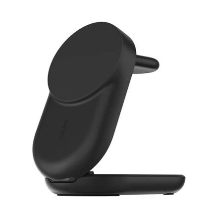 Belkin UltraCharge 3-in-1 Foldable Magnetic Charger with Qi2 25W - Black