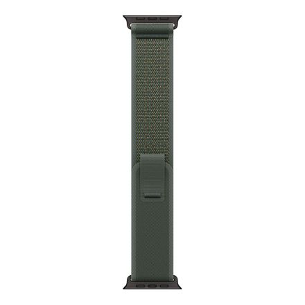 Apple Watch 49mm Green Trail Loop S/M - Black Titanium Finish