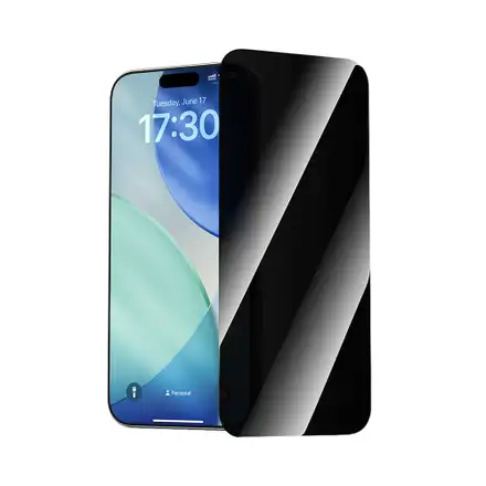 Devia ochranné sklo Van Series Privacy pro iPhone 17 - Black Frame