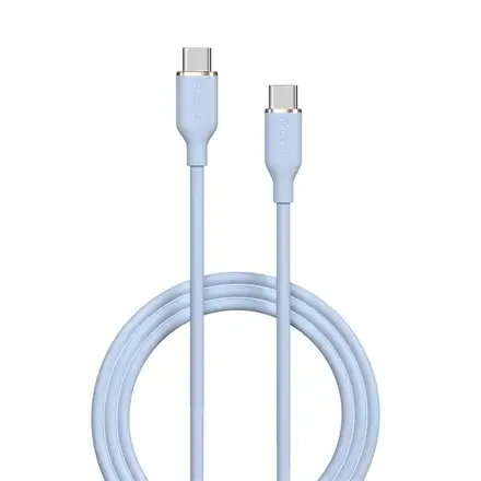 Devia kabel USB-C to USB-C Jelly Series Silicone Cable 1.2m - Blue