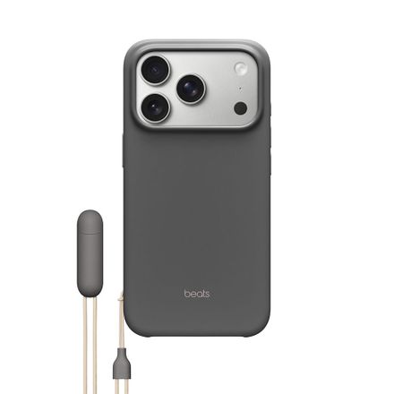 Apple Beats iPhone 17 Pro Kickstand Case with MagSafe and Camera Control - Granite Gray