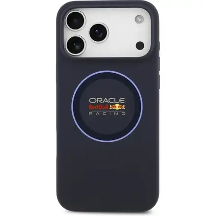 Red Bull Silicone Blue Ring MagSafe Zadní Kryt pro iPhone 17 Pro Max modrý