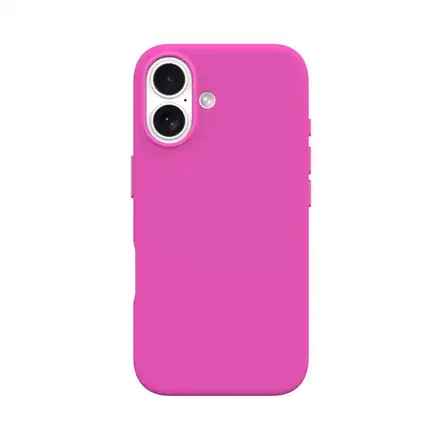 Devia kryt Nature Series Silicone Magnetic Case pro iPhone 16 - Rose Red