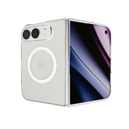 iStores by Epico HeroSlim Mag+ Case iPhone Duo Qi2 & MagSafe kompatibilní - transparentní