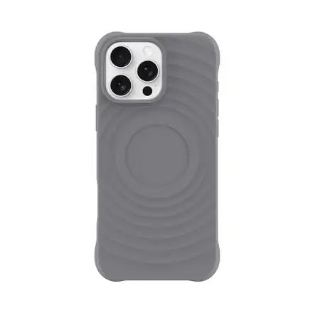 Devia kryt Ripple Magnetic Shockproof TPU Case pro iPhone 16 Pro - Gray