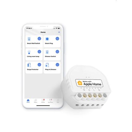 Meross Smart Wi-Fi In-Wall vypínač Neutral Wire Required