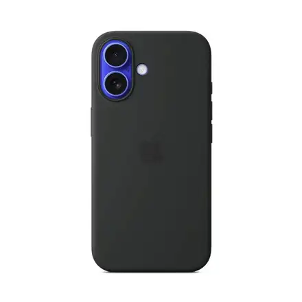 iPhone 16 Silicone Case with MagSafe - Černá