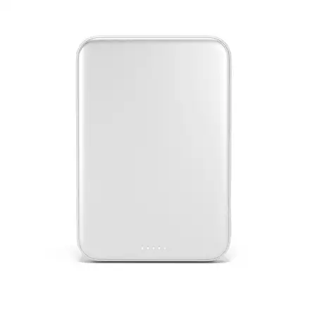 Epico UltraPack Qi2 25W Slim 5000mAh hliníková Mag+ bezdrátová powerbanka EM55 - stříbrná