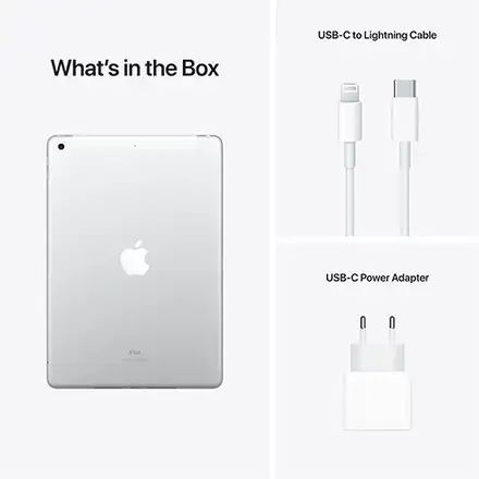iPad 10.2" Wi-Fi + Cellular 64GB Stříbrný (9. gen.) *Třída C*