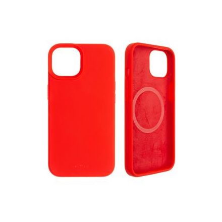 FIXED kryt MagFlow s podporou MagSafe pro Apple iPhone 14, červený