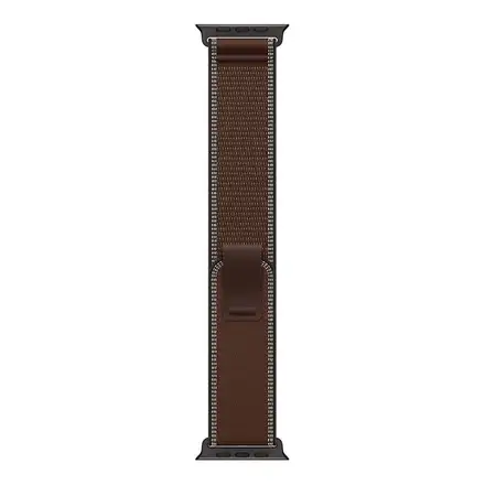 Apple Watch 49mm Dark Umber Trail Loop-S/M-Black Titanium Finish
