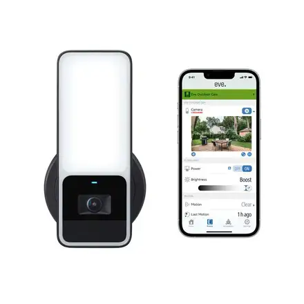 Eve Outdoor Cam Secure Floodlight Camera