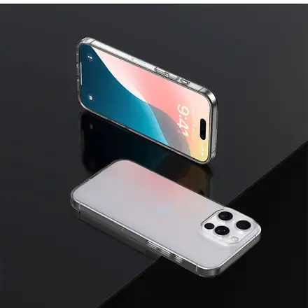 Devia kryt Naked TPU Case pro iPhone 16 Pro Max-Clear