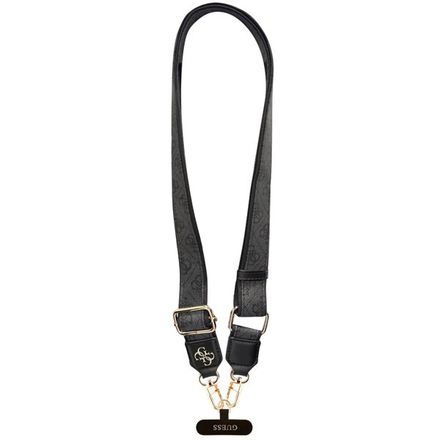Guess Crossbody Popruh PU 4G Metal Logo černý