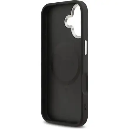 Guess PU Saffiano MagSafe kryt iPhone 17 černý