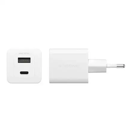 PanzerGlass EMPOWER Grand Prix USB-C/USB-A GaN 35W - bílý