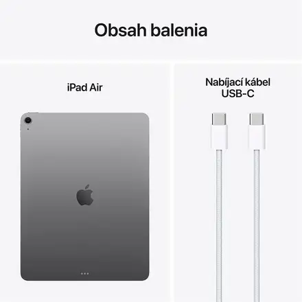 iPad Air 13" Wi-Fi 128GB Vesmírně šedý (2025) *Renovovaný*