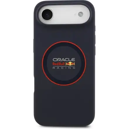 Red Bull Silicone Red Ring MagSafe Zadní Kryt pro iPhone Air modrý