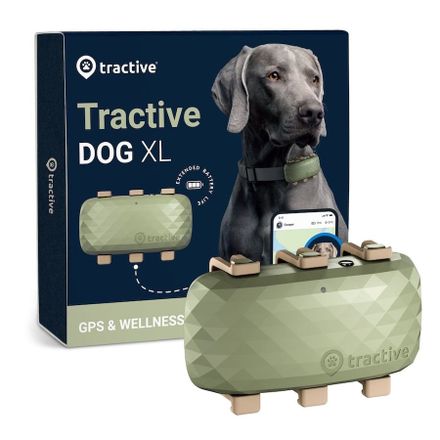 Tractive GPS DOG XL pro sledování polohy a aktivity, zelený