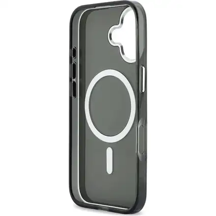 Karl Lagerfeld IML K&CH Heads Logo MagSafe MagSafe kryt iPhone 17 černý