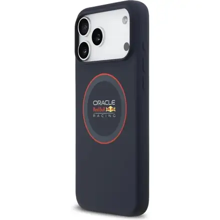 Red Bull Silicone Red Ring MagSafe Zadní Kryt pro iPhone 17 Pro modrý