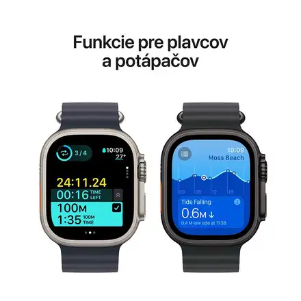 Apple Watch Ultra 2 GPS + Cellular 49mm Přírodní titan *Třída A*