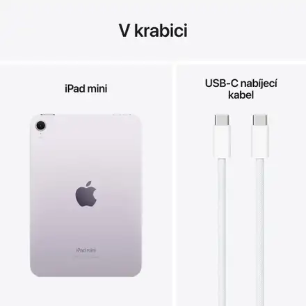 iPad mini Wi-Fi 128GB Fialový (2024)