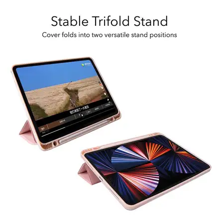 Devia pouzdro Leather Case with Pencil Slot pro iPad 10-11 Gen 2022/2025 - Light Blue