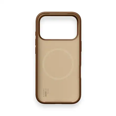 iDeal Fashion Soft Swirl Silicone Case MagSafe iPhone 17 Pro/18 Pro Salted Caramel