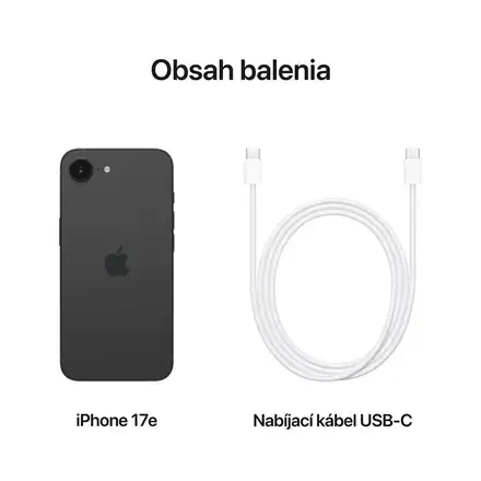 iPhone 17e 256 GB Černý *Aktivovaný*