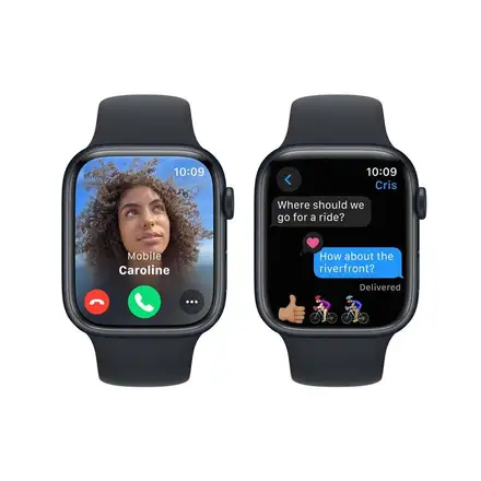 Apple Watch Series 9 GPS 45mm Temně inkoustový hliník *Třída C*