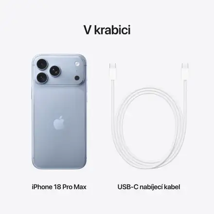 iPhone 18 Pro Max 256GB Glacier