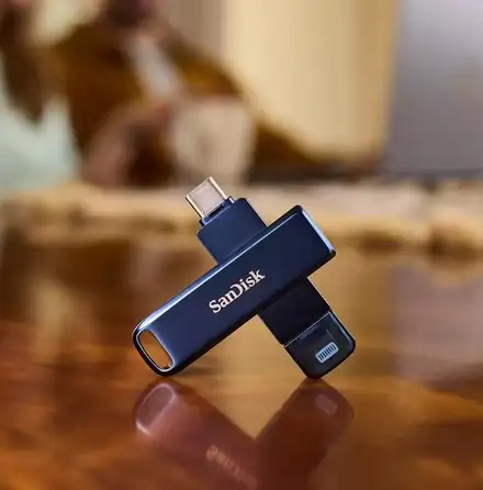 SanDisk Phone Drive for iPhone 256GB Lightning/USB-C