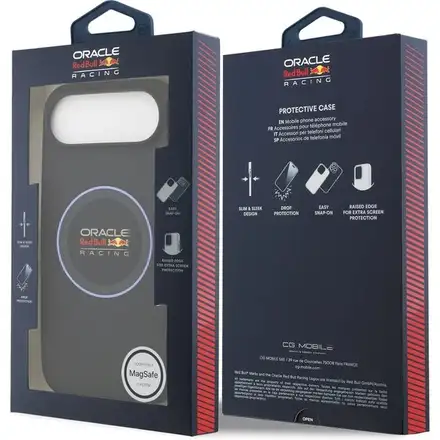 Red Bull Silicone Blue Ring MagSafe Zadní Kryt pro iPhone Air modrý