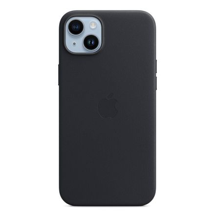 Apple iPhone 14 Plus Leather Case with MagSafe-Midnight
