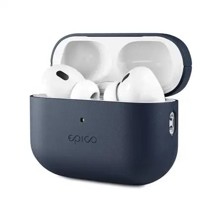 Epico Leather Case Airpods Pro 2 - modrá