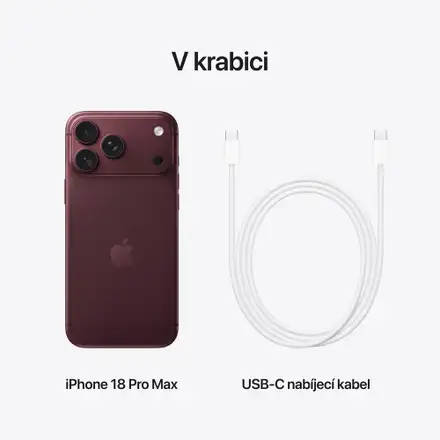 iPhone 18 Pro Max 1TB Burgundy
