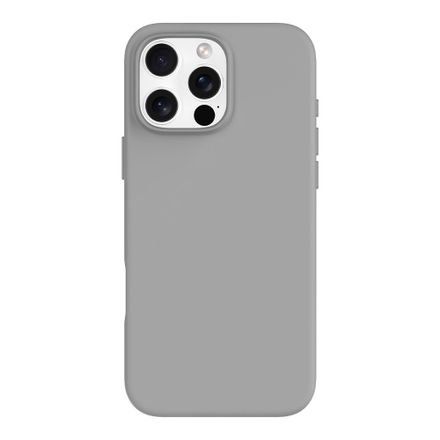 Devia kryt Nature Series Silicone Magnetic Case pro iPhone 16 Pro Max - Gray White
