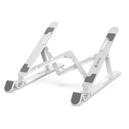 Devia Pro1 Multi-function Folding Stand For Tablet/Laptop - Silver