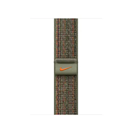 Apple Watch 41mm Sequoia/Orange Nike Sport Loop