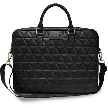 Guess Quilted Taška na MacBook 15" černá
